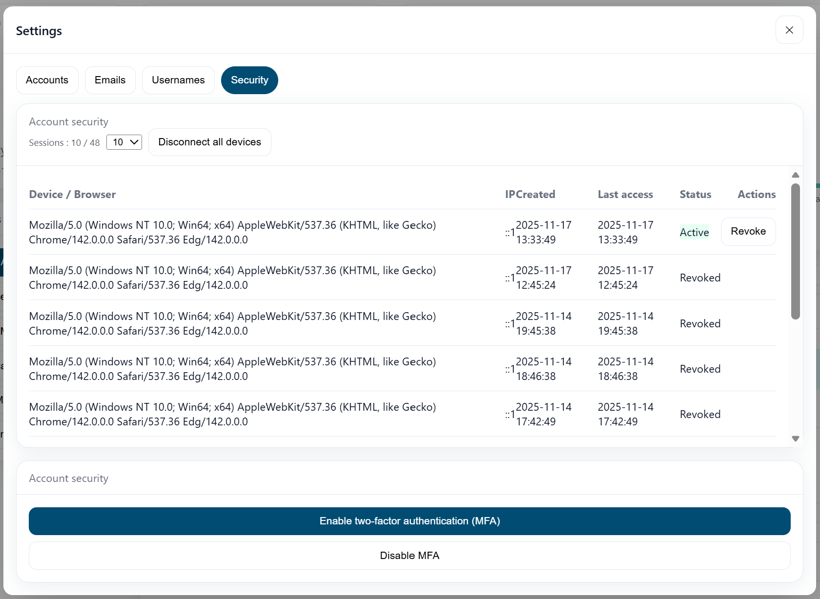 Security & Best Practices