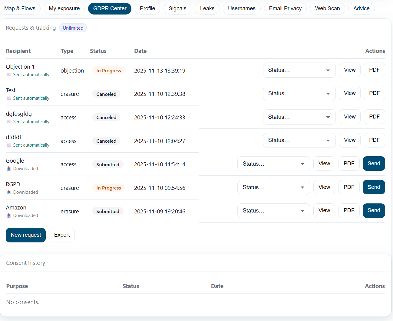 GDPR Compliance & Privacy Rights